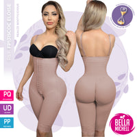 FP1315 FAJA DE PIERNA COMPLETA ESTRAPLE RELOJ DE ARENA CON DOBLE TALLA Y REALCE BOOTYLICIOUS