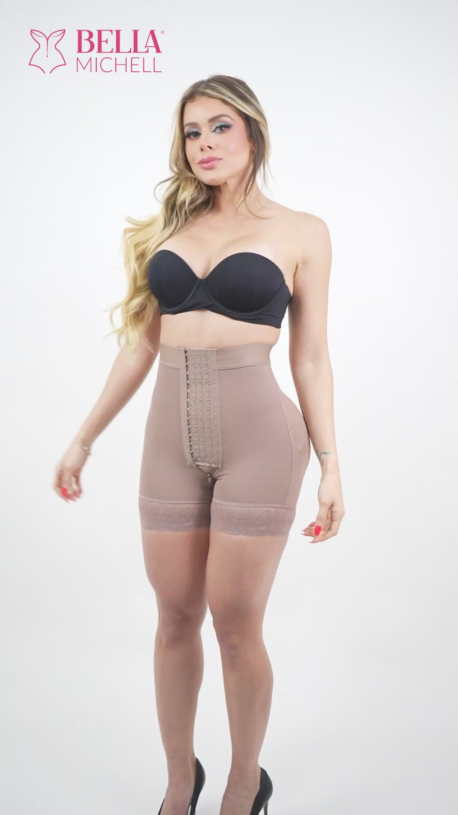 FP1351 SHORT FAJA PUSH UP CON 4 NIVELES DE AJUSTE REALCE ULTRASECRET DIVINO SECRETO