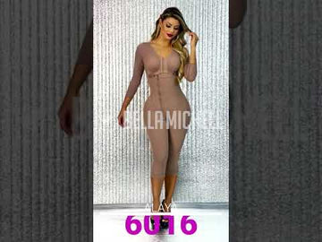 FP6016 FAJA DE PIERNA COMPLETA CON BRASIER Y MANGAS Y AJUSTE EN CIERRE CON REALCE MAGIC *OFERTA FINAL*